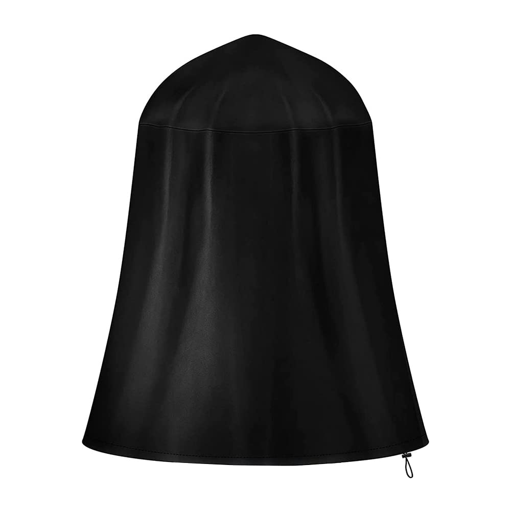 SUNSURE 48"x68" Garden Fountain Cover 420D Oxford Outdoor Waterproof Bird Bath C