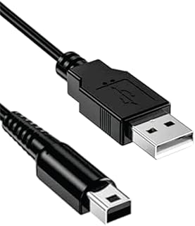 ArobiaSB Charging cable for Nintendo 3DS,Cable for 3DS, 3DS XL, 2DS, DS/DSi, New 3DS, New 3DS XL 1.2m USB Cable for Easy Charging at Home or On-the-Go