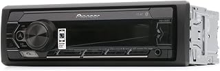 Pioneer MVH-S320BT 1-DIN receiver with Bluetooth, Red illumination, USB, Spotify, Pioneer Smart Sync App and compatible with Android devices.