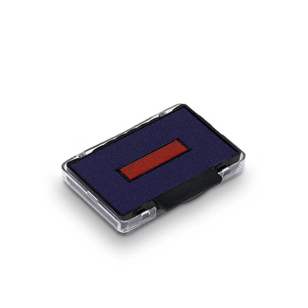 Trodat Replacement Ink Pads 6/4750/2 - Pack of 2 - Red/Blue - for The Trodat Pri
