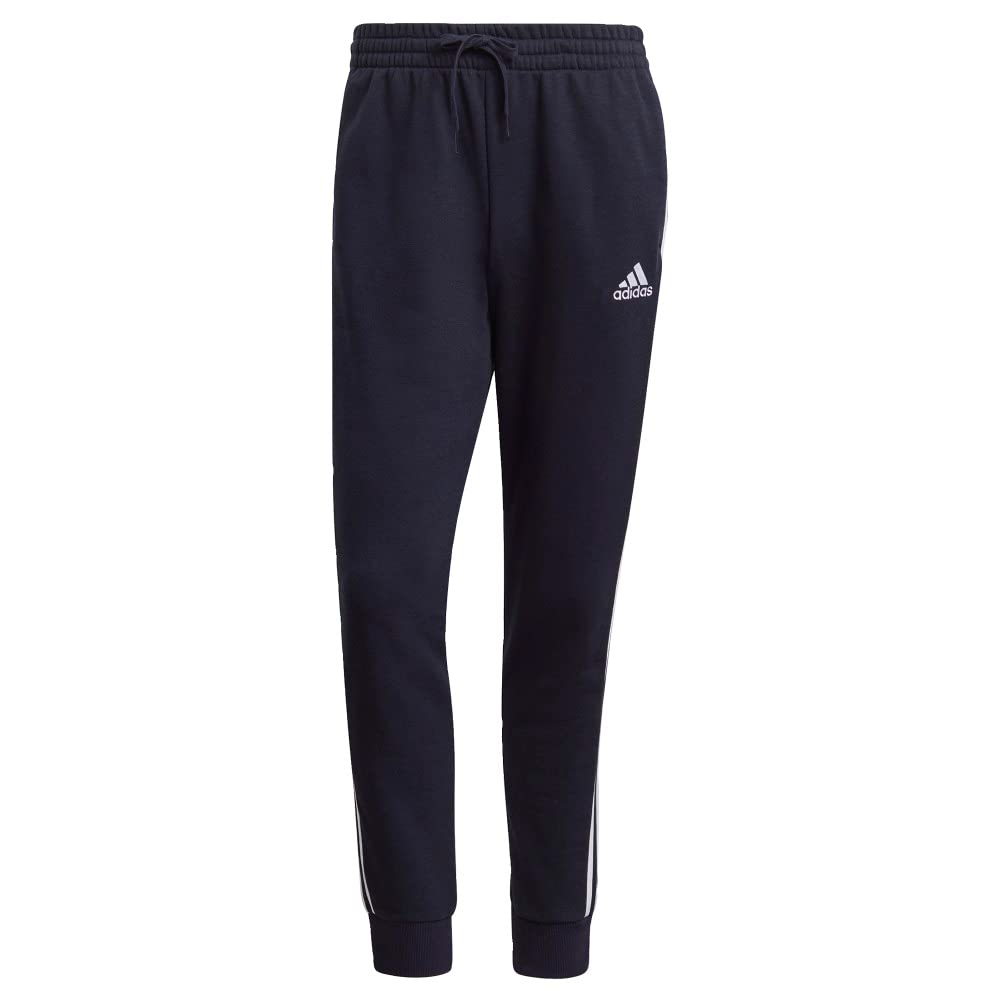 adidas Essentials - French Terry Pants with 3 Stripes - Men's Sports Trousers