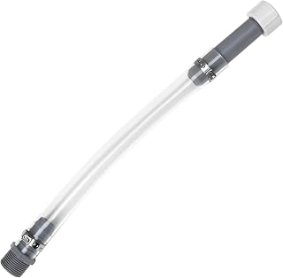 Mapleza Racing Fuel Jug Replacement Hose compatible with VP Racing gas can | 3/4" NPS threads,built-in filter, anti-spill curved design, see fuel flow, suitable for Jegs VP Racing3/5/5.5 gallon gas can