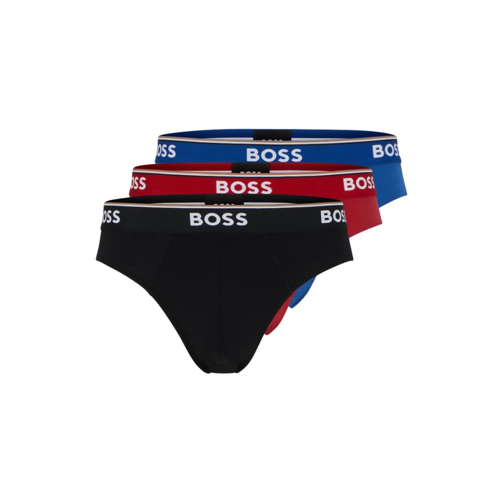 BOSS Herren Hipbr 3p Bold Trunk