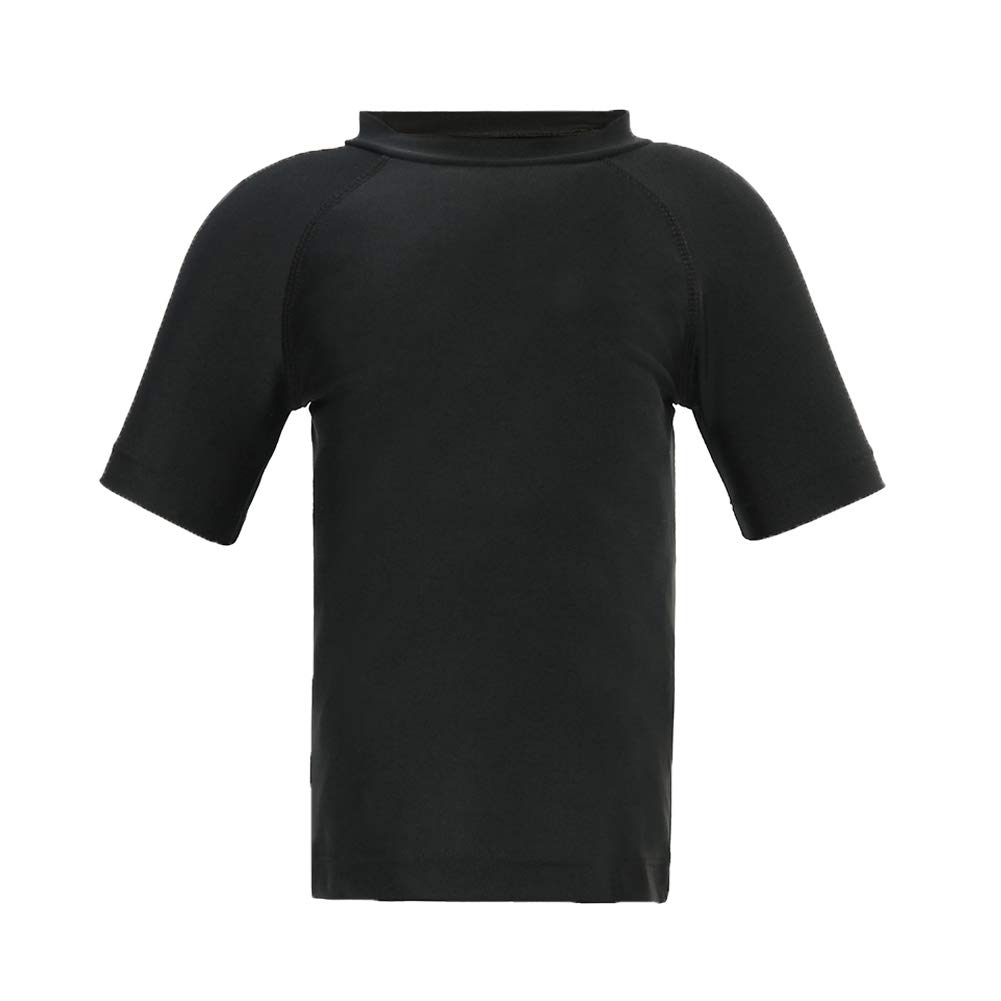 LACOFIA Swimming T-Shirt Short Sleeve for Children Swimwear for Boys Sun Protect