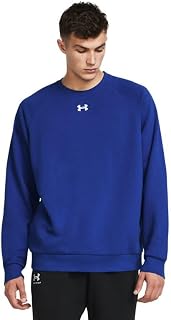 Under Armour Men's Rival Fleece Crew, 400 Blue, XXL