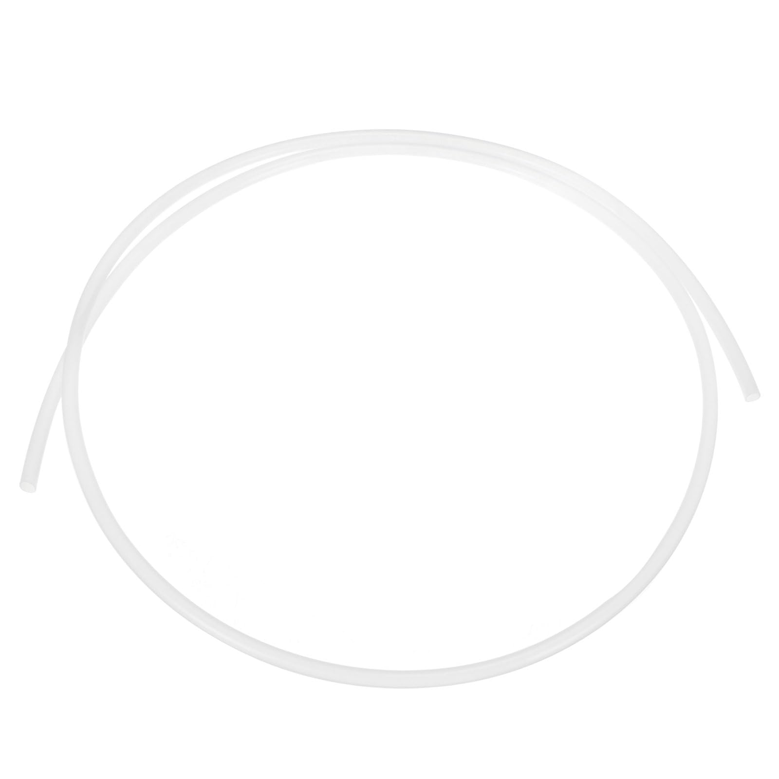 PTFE Tube Hose 100cm/3.25ft Length, 4mm Inner Diameter 5mm OD High Temperature T
