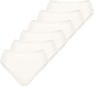 Sloggi - GO Daily Cotton Women's Tai Briefs - Pack of 3, High Cotton Content, Waistband with Shiny Effect, Perfect Fit
