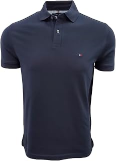 Tommy Hilfiger Short Sleeve Cotton Pique Flag Graphic Polo Shirt in Regular Fit Polo Shirt (Pack of 1)