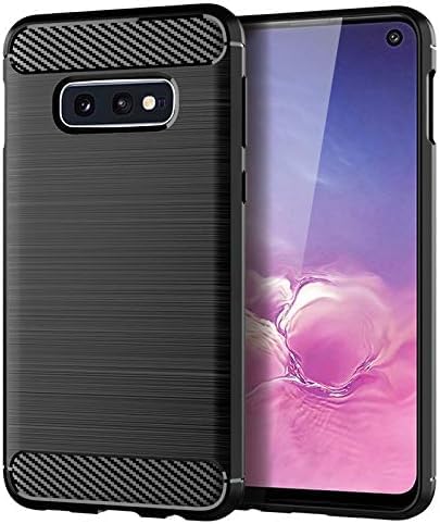 Aikcks for Samsung Galaxy S10E Phone case, Shockproof, Scratch Resistant Carbon 