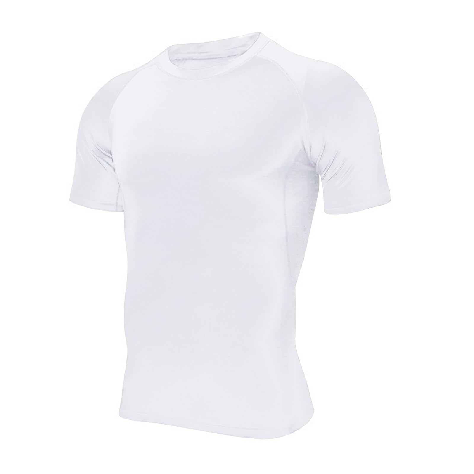 Sports Shirt Men's Fitness Short Sleeve Breathable Activewear Running Shirt Gym 