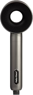 Hello Klean Hard Water Shower Head Filter in Chrome | Reduces Chlorine, Impurities & Heavy Metals | For Softer Skin & Hair | Quick & Easy Installation