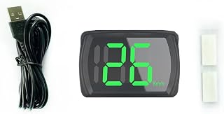 Car HUD Headup Display MPH GPS Digital Speedometer with LED Large Font Display for Car Truck SUV Motorcycle(With Car Charge Adapter,MPH)