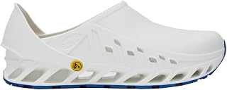 Scholl Evoflex Professional Sanitary Clogs for Men and Women, Ultralight, Comfortable, Adjustable Strap, Non-Slip Sole, Removable Memory Insole with Antibacterial Lining