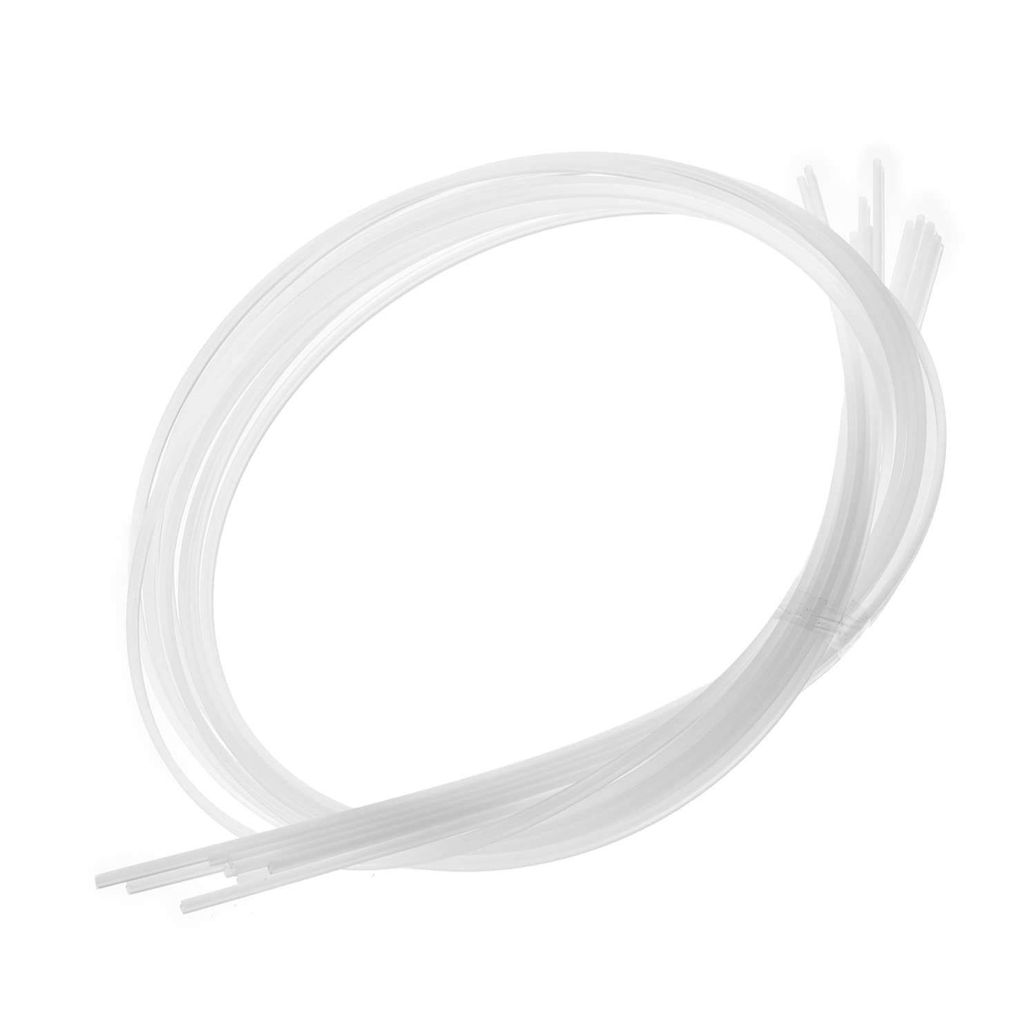 10pcs Plastic Welding Rod 0.1"(2.5mm) Diameter x 3.28ft(1m) Length PP Round Stic