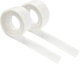 HANWER 200 PCS Glue Points for Balloons, Removable Sticky Point Tape, Adhesive Double Sided Clear dots for Craft Decoration
