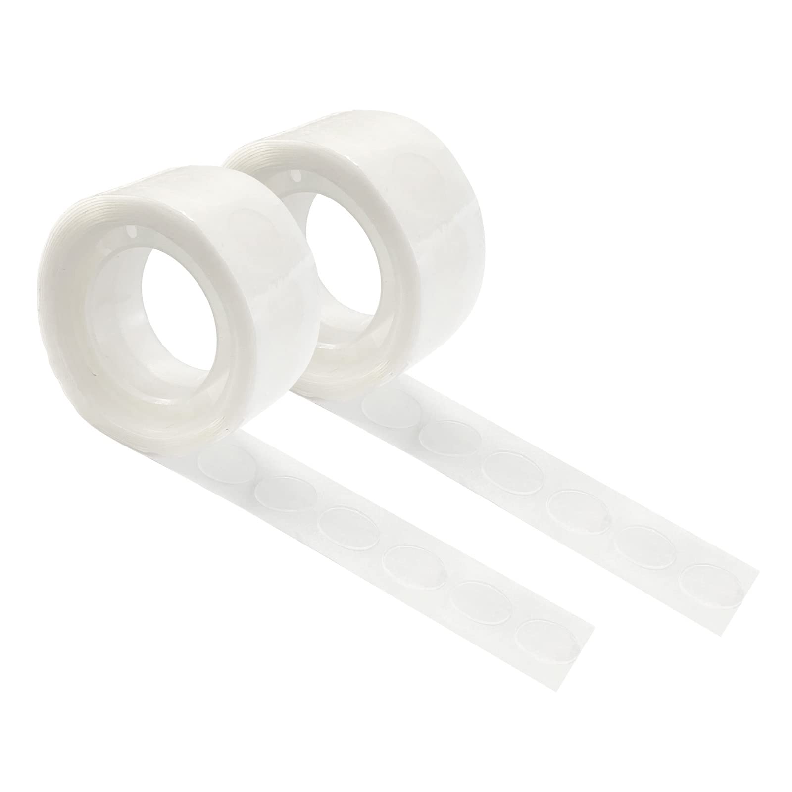 HANWER 200 PCS Glue Points for Balloons, Removable Sticky Point Tape, Adhesive D