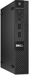 Dell OptiPlex 3020 Micro Desktop, Intel Core i5-4570S, 8GB RAM, 256GB SSD - 80101289214 (Renewed)