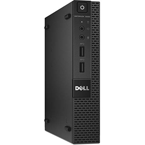 Dell OptiPlex 3020 Micro Desktop, Intel Core i5-4570S, 8GB RAM, 256GB SSD - 8010