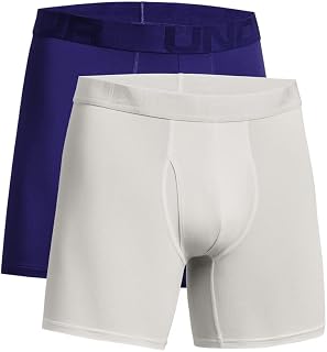 UNDER ARMOUR(アンダーアーマー) Men's UA Tech Mesh Underwear 6 in (Set of 2) Lifestyle Underwear [Parallel Import]