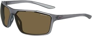 NIKE Men's Windstorm M Cw4672 Sunglasses, Matte Dark Grey/Brown/Bronze, 65 (XL)