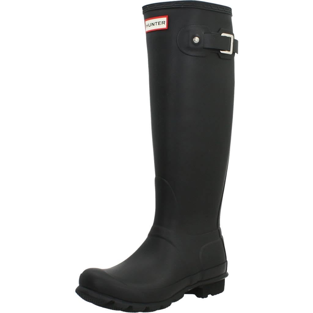 Hunter Women's Original Tall Rain Boot, Black, 7