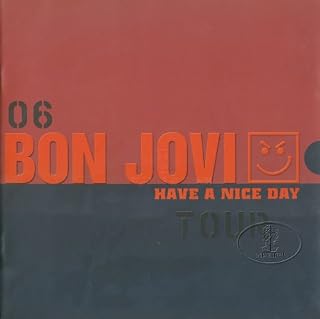 Bon Jovi 2006 Tour Concert Program Programme Book