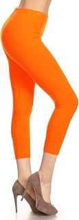 Leggings Depot Ladies High Quality Cotton Capri Pants - Ultimate Comfort for Summer
