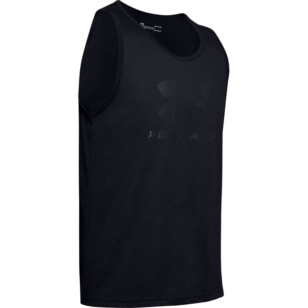 Under Armour Men Sportstyle Logo Tank, Men's Vest with Soft Feel and Loose Cut, 