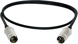 Digiflex HMIDI-2 2 Foot MIDI Cable with 5 Pin Male DIN Connectors