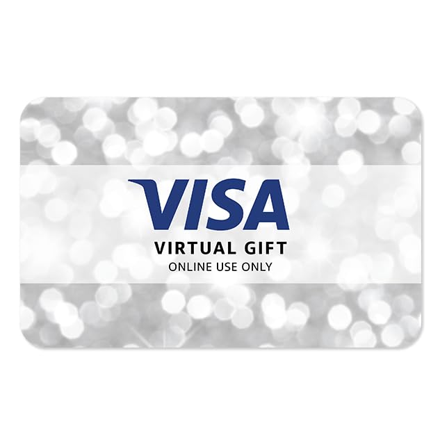 Visa Virtual eGift Card | $100 (plus $5.95 Purchase Fee) - For Online Use Only