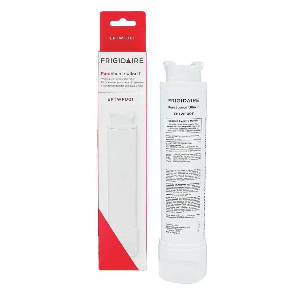 Frigidaire EPTWFU01 Refrigerator Water Filter Replacement, White, 1 Count