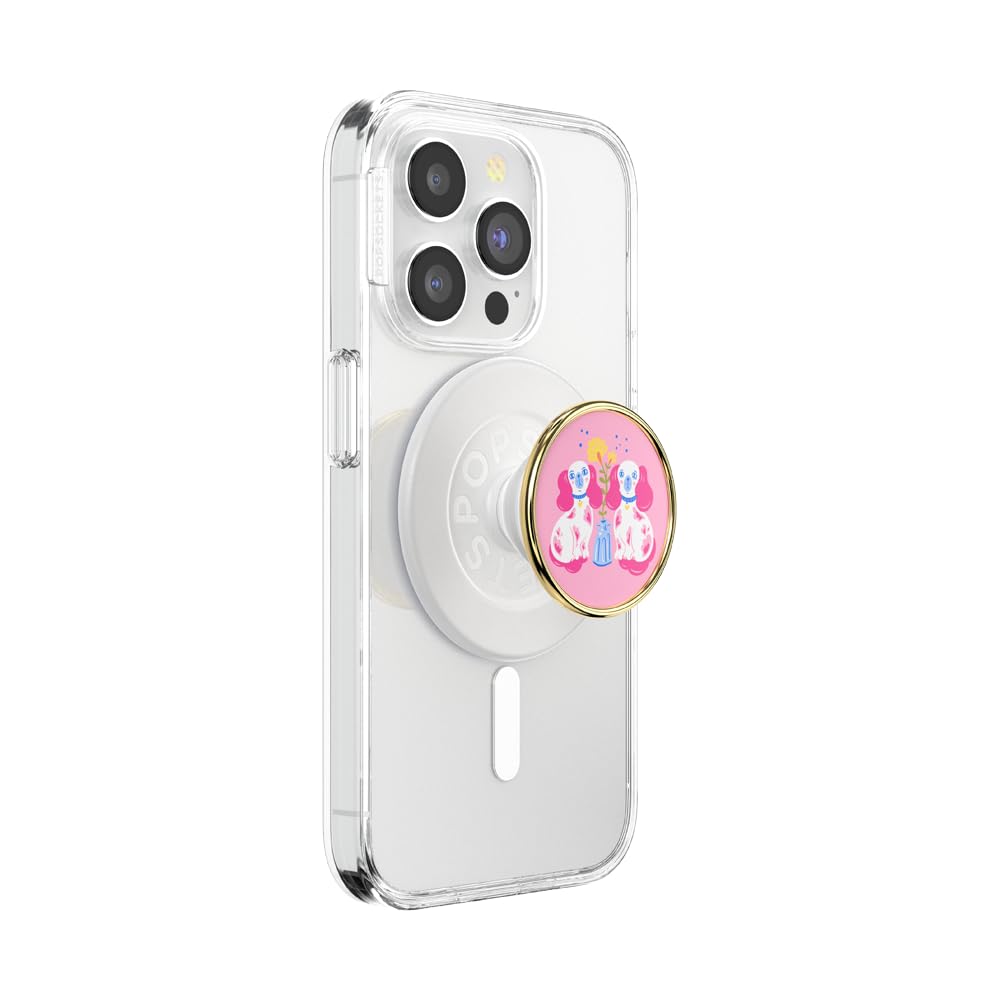 PopSockets: PopGrip Round for Magsafe - Adapter Ring for MagSafe Included - Stan