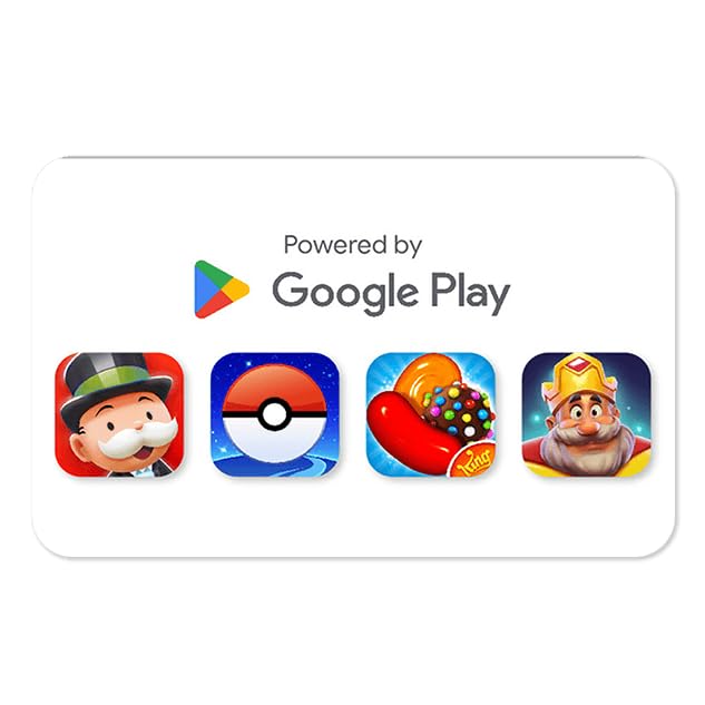 Google Play gift code - new finds, old favourites, one card. Go Play. (Email or 