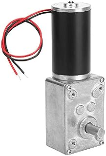 Gear Reduction Motor 24V 8mm Shaft High Torque 50RPM | Metal gear , reversible rotation for curtain opener, high torsion for window actuator, DC motor for smart de