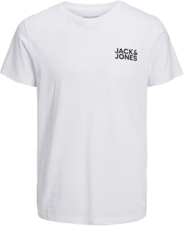 JACK & JONES Herren Male T-Shirt Logo T-Shirt Jjecorp Logo Tee Ss O-Neck Noos (1er Pack)