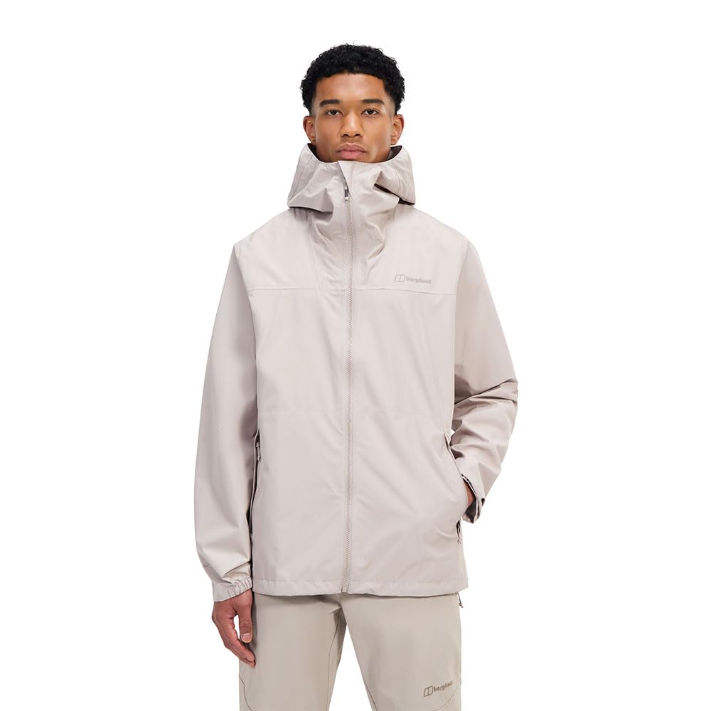 Berghaus Men's Deluge Pro Waterproof Shell Jacket | Adjustable | Durable Coat | 