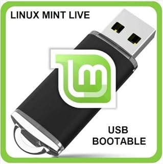 Linux MINT USB Bootable 64 bit Cinnamon Mate XCFE Live Operating System