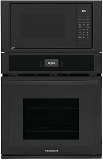Frigidaire FCWM2727A 27 Inch Wide 5.4 Cu. Ft. Oven and Microwave Combo Electric Wall Oven Touch Screen Controls - Black