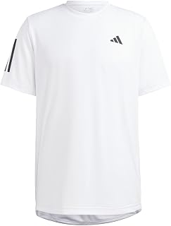 adidas Men's Club 3 Stripes Tennis T-Shirt