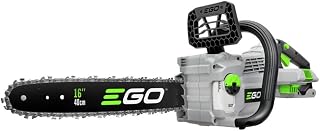 EGO POWER+ Chain Saw, 16” Battery Powered Chainsaw, Electric Cordless, Battery and Charger Not Included – CS1610