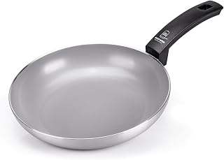 Moneta Innova Frying Pan 20 cm, Natural FineGres Coating (NO PFAS), Also Suitable for Induction, 100% Made in Italy