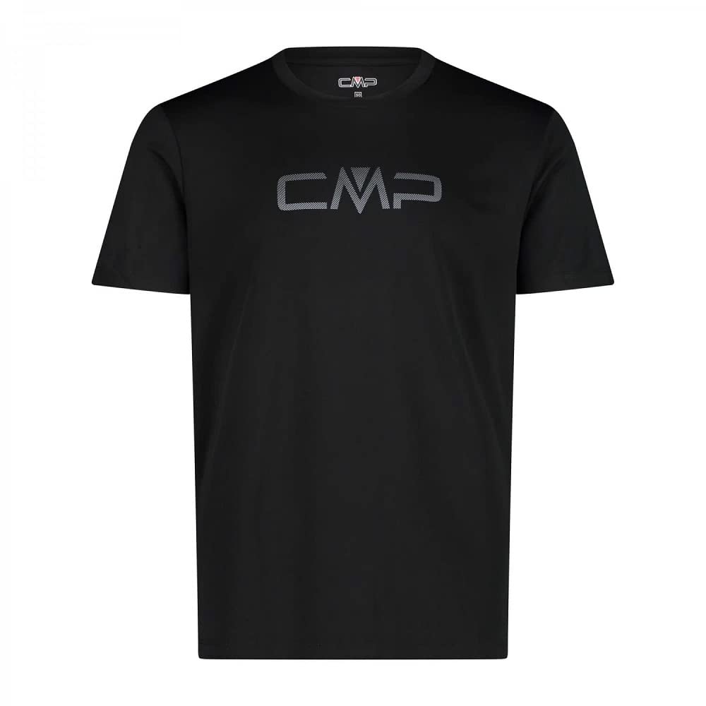 CMP Crew Neck T-Shirt with Logo - 39T7117P