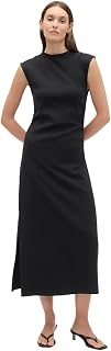 Gap Highneck Ruched Knit Maxi Dress Vestido Informal para Mujer