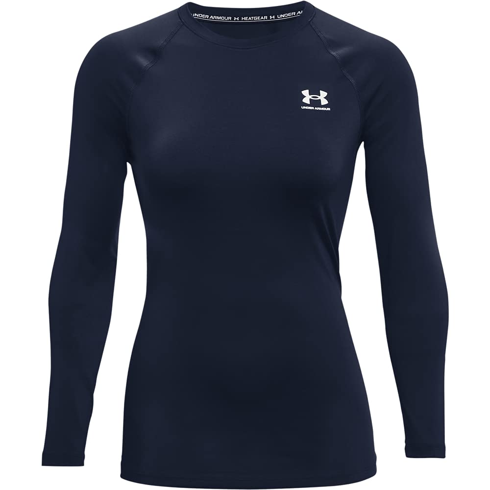 Under Armour Women's HeatGear Armour Long Sleeve Crew Neck T-Shirt
