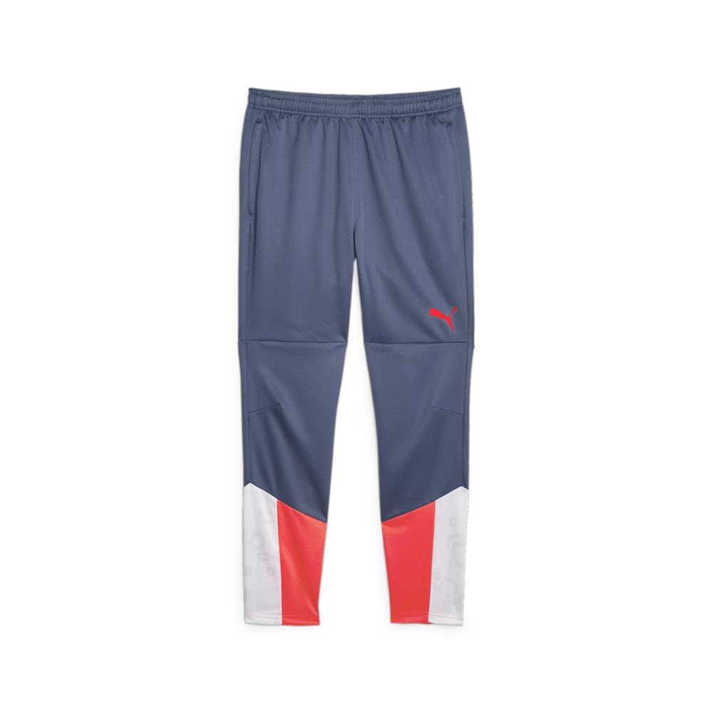 PUMA Mens Individualcup Pants Casual Pockets - Blue