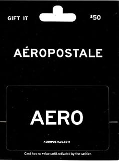 AEROPOSTALE Physical Gift Card | Affordable fashion for every fit - $50