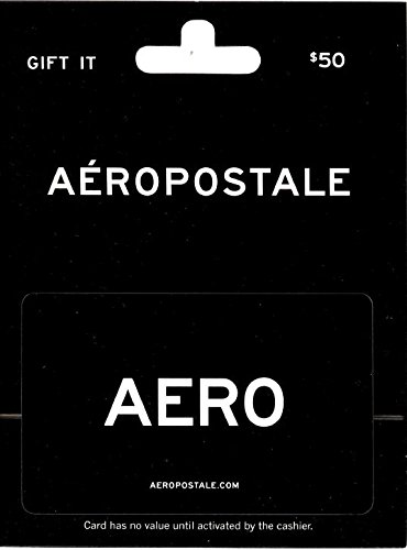 AEROPOSTALE Physical Gift Card | Affordable fashion for every fit - $50
