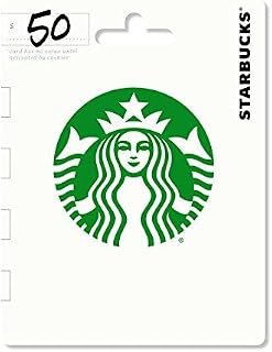 Starbucks Physical Gift Card | $50