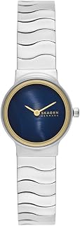Skagen Freja Lille Damenuhr, Quarz-Zweizeigerwerk mit Edelstahl- oder Lederarmband