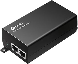 Omada PoE+ Injector, Up to 30W, Gigabit, UL Certified(POE160S) | Up to 100m(328ft), 802.3at/af Compliant, Plug&Play, Wall Mountable